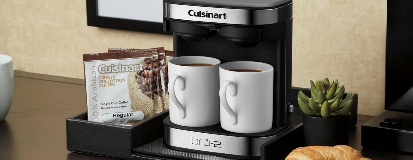 Cuisinart® BRU 2-Cup Coffeemaker, Black